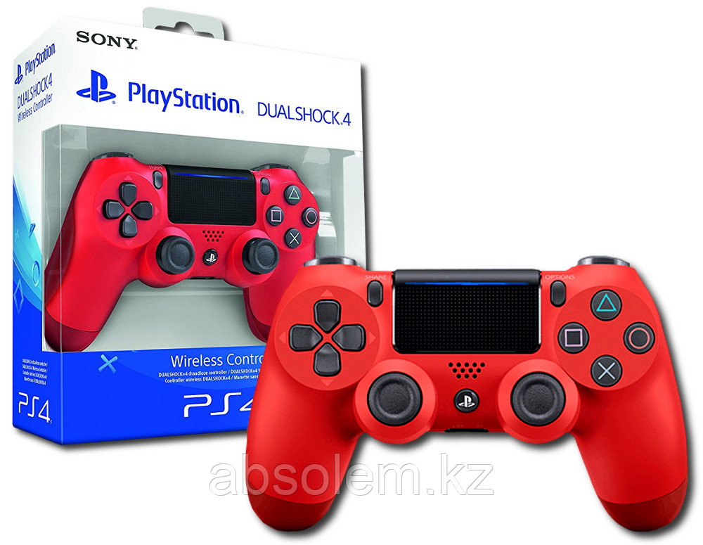Джойстик на PS4 Красный V2