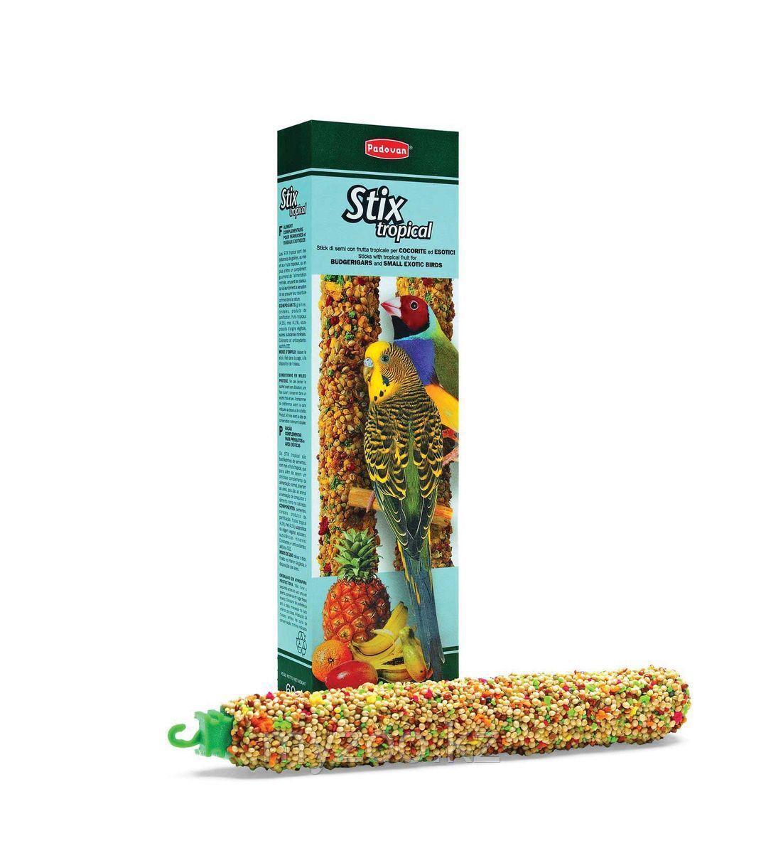 Padovan Лакомство STIX TROPICAL палочки фруктовые д/попугаев и экзотических птиц (80г)