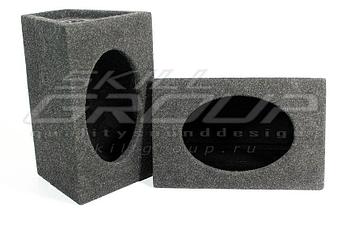 Короб для акустики 6х9 с фазоинвертором