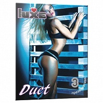 Презервативы "LUXE" DUET, 3 штуки
