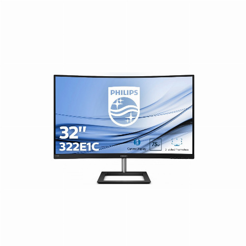 Монитор Philips 31.5" / 80.01см 1920 x 1080 Full HD VA 16:9 250 кд/м2 4 мс 3000:1 75 Гц 322E1C/00 - фото 1 - id-p70833089