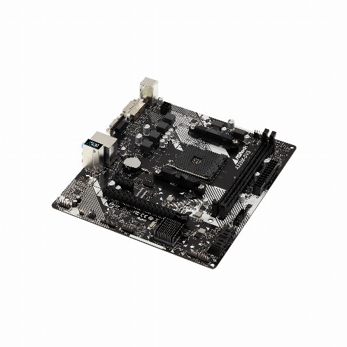 Материнская плата ASRock A320M-DVS R4.0 (Micro-ATX, AM4, AMD A320, 2 x DDR4, 32 Гб) A320M-DVS R4.0 - фото 1 - id-p70833101