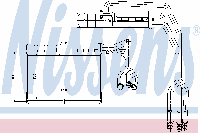 Радиатор печки NISSENS 70506 BMW E34 1.8-4.0/2.4TD/2.5TD 88-97