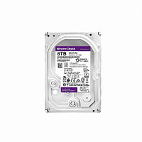 Жесткий диск внутренний Western Digital (WD) Purple (8Тб (8000Гб), HDD, 3,5″, Для видеонаблюдения, SATA)