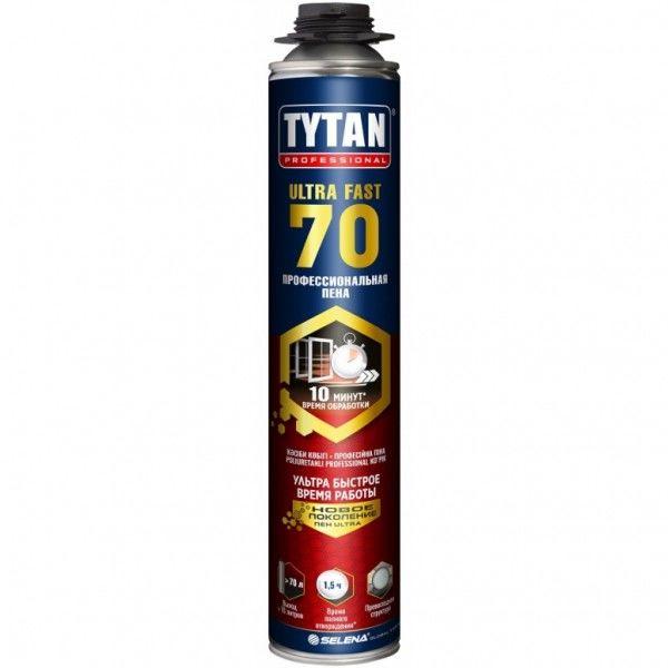 TYTAN пена ПРОФ 70 ULTRA FAST (870 мл)
