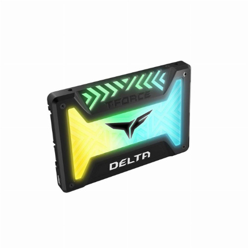 Жесткий диск внутренний Team Group T-FORCE DELTA RGB (250 Гб, SSD, 2,5″, Для ноутбуков, SATA) T253TR250G3C313