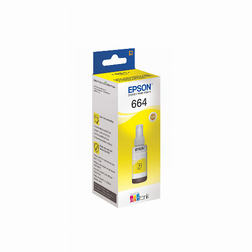 Чернила для печатного оборудования Epson 664 (Желтый - Yellow) C13T66444A