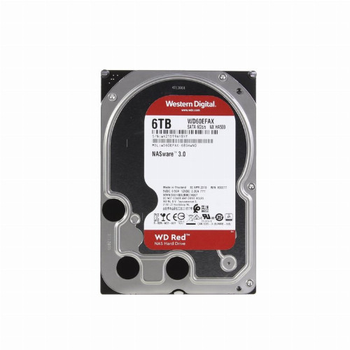 Жесткий диск внутренний Western Digital (WD) Red (6Тб (6000Гб), HDD, 3,5 , Для систем хранения (СХД), SATA) - фото 1 - id-p70833819