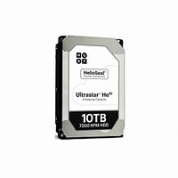 Жесткий диск внутренний Western Digital (WD) ULTRASTAR He10 (10Тб (10000Гб), HDD, 3,5″, Для систем хранения