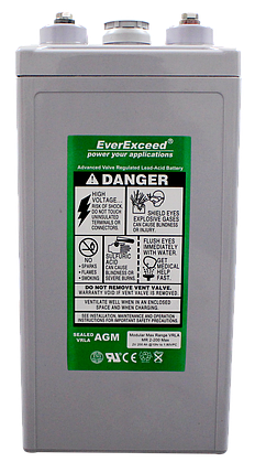 Аккумулятор EverExceed Modular Max Range MR 2-200 MAX (2V 200Ah), фото 2