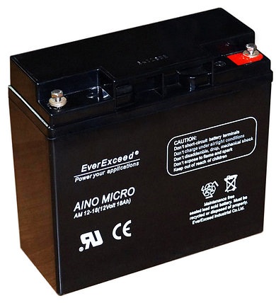 Аккумулятор EverExceed Aino Micro AM 12-15, фото 2