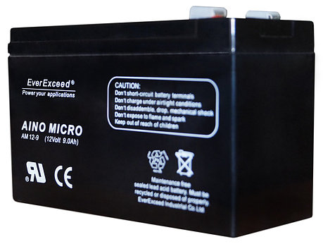 Аккумулятор EverExceed Aino Micro AM 12-9.(12V-9Ah), фото 2