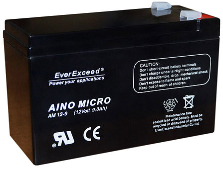 Аккумулятор EverExceed Aino Micro AM 12-9.(12V-9Ah), фото 2