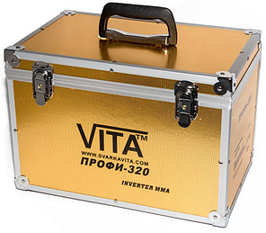 Сварочный инверторный аппарат ММА-320ПРОФИ VITA в металлическом кейсе GOLD (SI-0002), фото 2