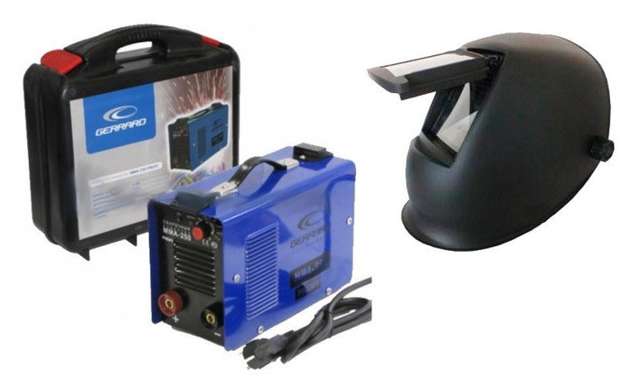 Сварочный инвертор Gerrard MMA250 PROFI + маска МС-3000, фото 2