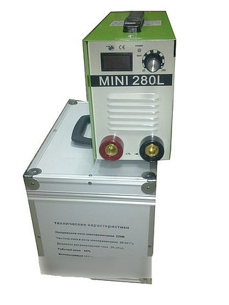 Сварочный Инвертор Герой mini 280 алюминиевый кейс, фото 2