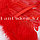Крылья ангела красные складные объемные (размер L 50*40 см), фото 3