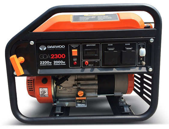 Бензиновый генератор Daewoo GDA 2300, фото 2