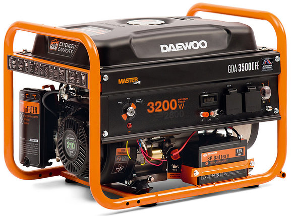 Газовый генератор Daewoo GDA 3500DFE, фото 2