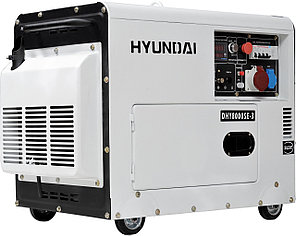 Дизельный генератор Hyundai DHY 8000SE-3, фото 2