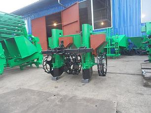 Картофелесажалка двухрядная Володар КСН-90 (1т) (90 л, для мототрактора под 1-точечную навеску) с бункером, фото 2