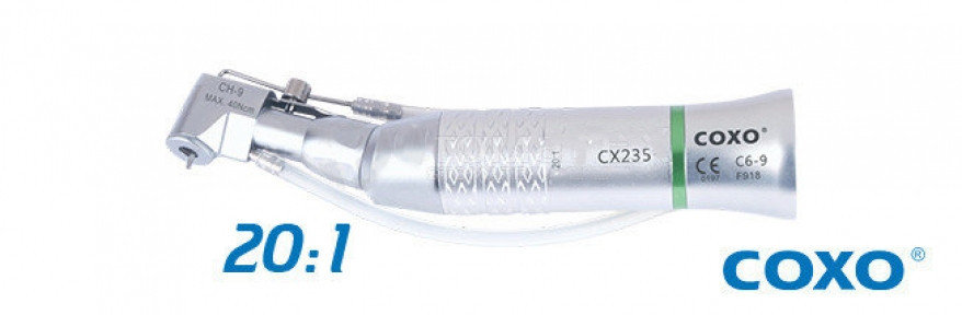 Понижающий наконечник COXO 20:1 фиксация бора защелкой, CX-235C6-9 , фото 2