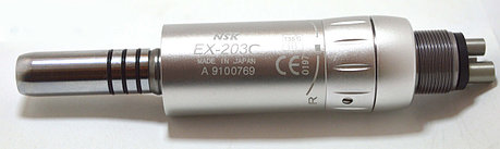 Стоматологический пневматичиcкий микромотор SDenT SM-4A М4, фото 2