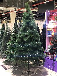 Ёлочка новогодняя без снега - 210 см