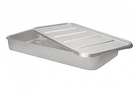Лоток кондитерский (300х600х80 мм) с крышкой (320х620х15 мм), ТМ Калитва 13302
