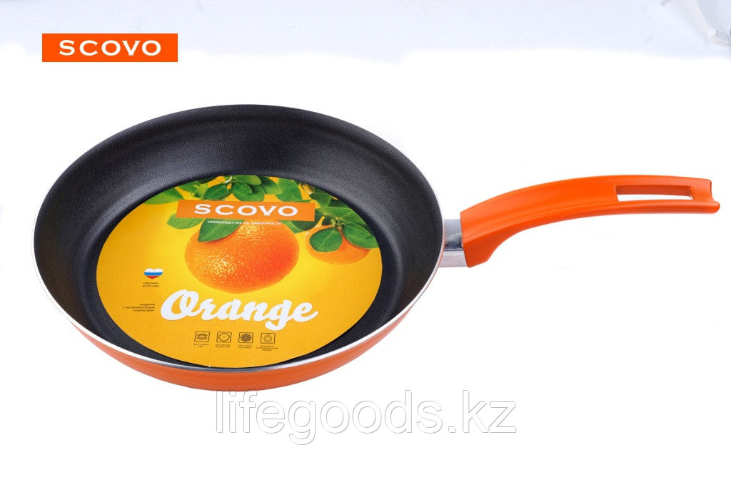 Сковорода Scovo Orange 24 см, без крышки RT-003O - фото 3 - id-p70845815