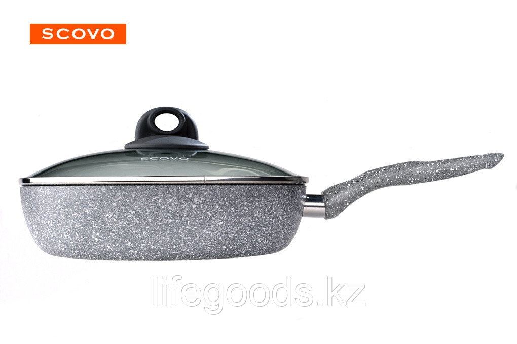 Сотейник Scovo Stone Pan, 24 см, с крышкой ST-021 - фото 5 - id-p70845891