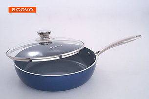 Сотейник Nano Ceramic, 28 см, с крышкой NA-023, фото 2