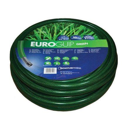 Шланг садовый Tecnotubi Euro Guip Green для полива диаметр 5/8 дюйма, длина 25 м (EGG 5/8 25), фото 2