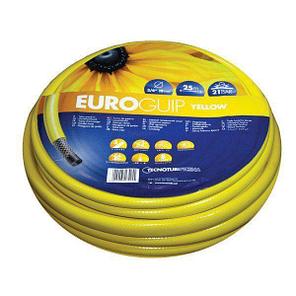 Шланг садовый Tecnotubi Euro Guip Yellow для полива диаметр 1/2 дюйма, длина 25 м (EGY 1/2 25), фото 2