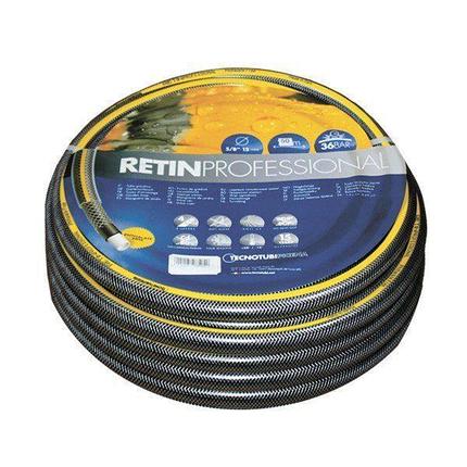 Шланг садовый Tecnotubi Retin Professional для полива диаметр 3/4 дюйма, длина 50 м (RT 3/4 50), фото 2