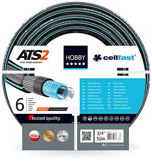 Шланг садовый Cellfast Hobby для полива диаметр 3/4 дюйма, длина 50 м (HB 3/4 50), фото 2