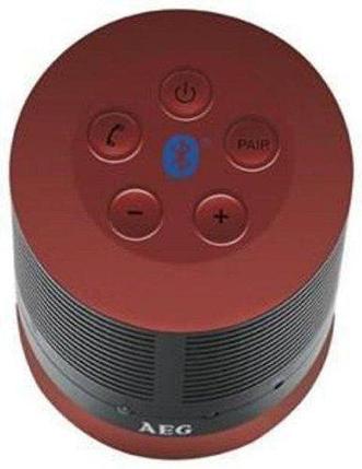 Аудиосистема Bluetooth AEG BSS 4809 красная, фото 2