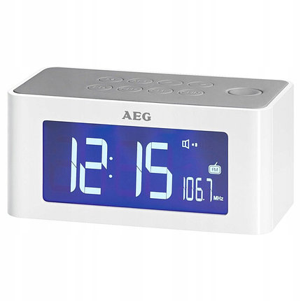 Радиочасы AEG MRC 4140 белые, фото 2