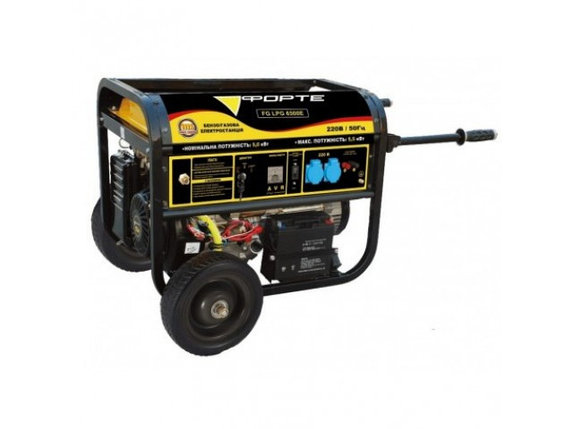 Генератор Forte LPG-6500E, фото 2