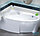 RAVAK Ванна акриловая ассиметричная  ASYMMETRIC 170x110 L белая	C481000000, фото 2
