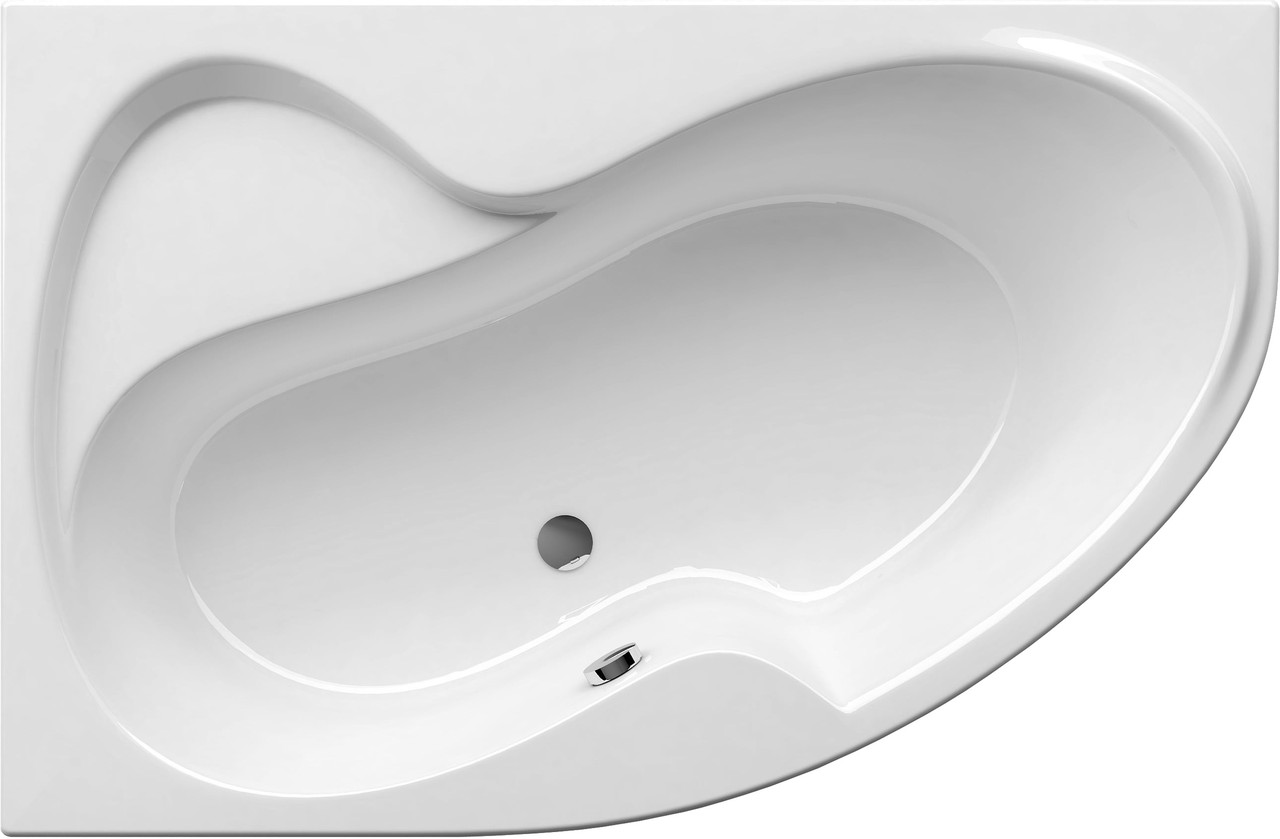 RAVAK Ванна акриловая ассиметричная ROSA II 150х105 L белая CK21000000, фото 1