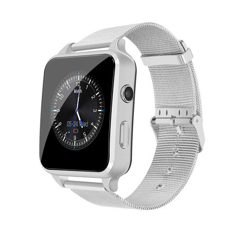 Умные часы Smart Watch X9 с SIM-картой, трекером, сенсорным экраном и камерой (Серебряный)