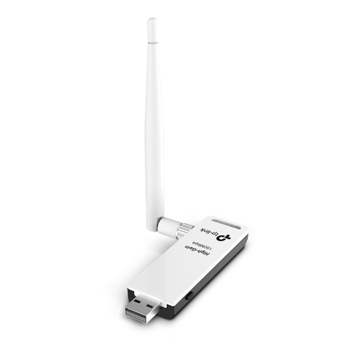WiFi сетевой адаптер TP-Link TL-WN722N <Lite-N Wireless High Gain USB adapter, Atheros, 1T1R, 2.4GHz, 802.11n, - фото 1 - id-p70857608