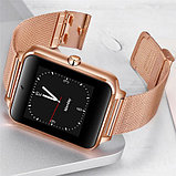 Умные часы Smart Watch X9 с SIM-картой, трекером, сенсорным экраном и камерой (Золотой), фото 3