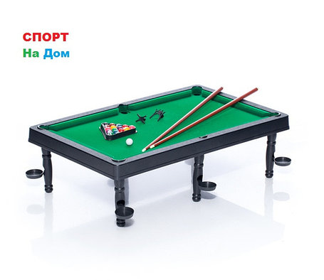 Детский бильярдный стол (Габариты: 49.5х37.5х15 см) Снукер, фото 1