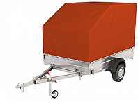 Прицеп "Бизнес" 111550, 2500*1500*300мм тент + каркас 1,3м, опорное колесо