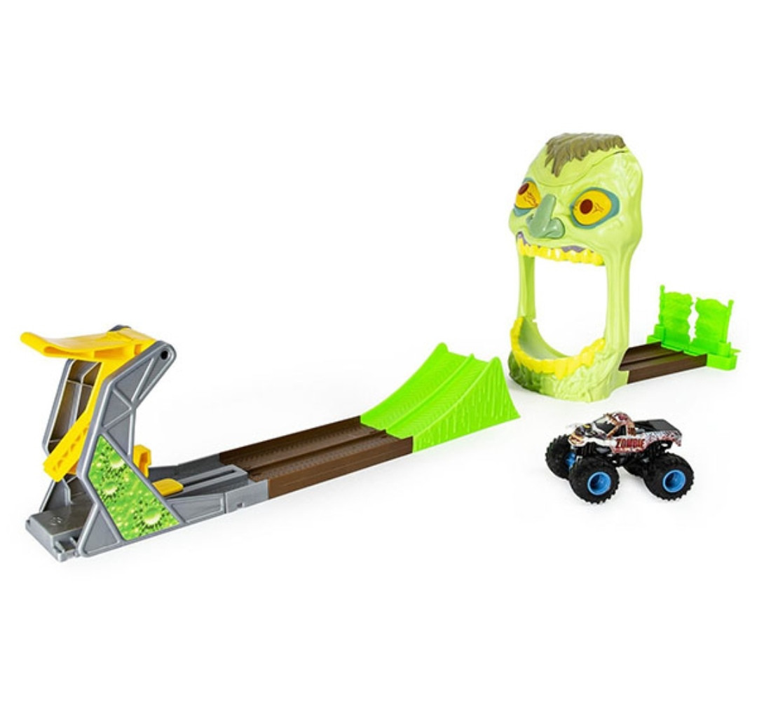 Монстр Джем набор машинок  Зона Зомби Monster Jam 6053298
