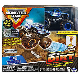 Монстр Джем набор машинка и песок 2 Monster Jam 6053301