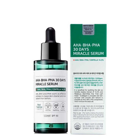 Сыворотка для лица,Some by Mi, AHA-BHA-PHA 30 Days Miracle Serum, фото 2