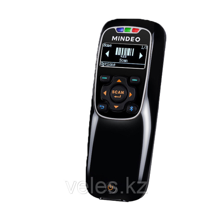 Беспроводной одномерный сканер штрих-кода Mindeo MS3690-2D-BT